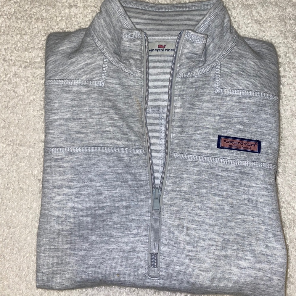 Vineyard Vines Women’s Gray Shep Shirt Medium